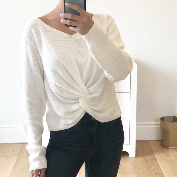 WESTLAKE Long Sleeve Twist Knot Sweater - Picture 5 of 6